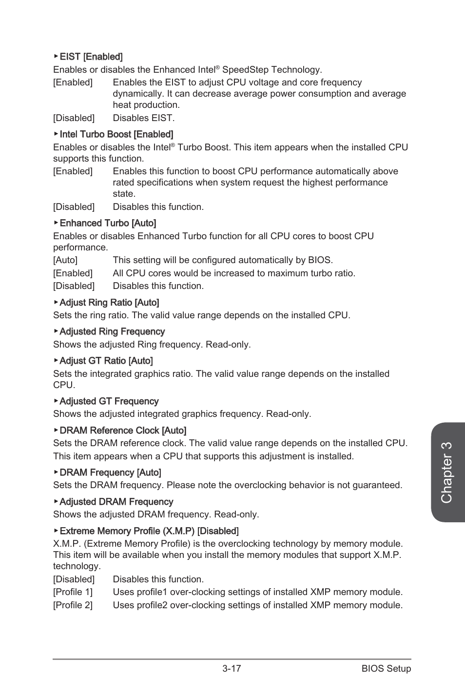 Chapter 3 | MSI Z87-G55 User Manual | Page 77 / 108