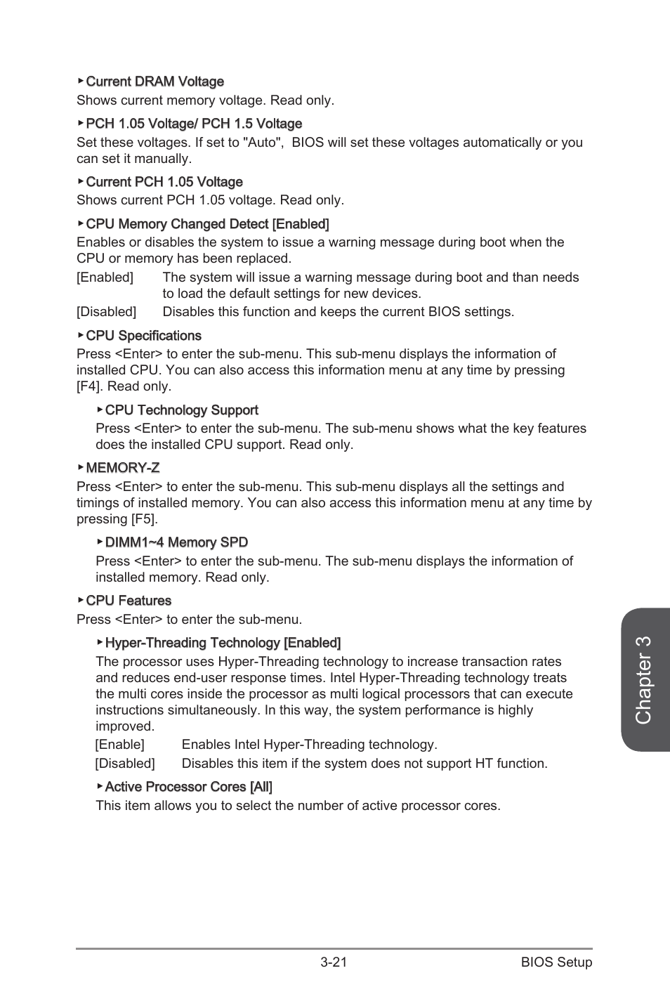 Chapter 3 | MSI Z87-G55 User Manual | Page 81 / 108