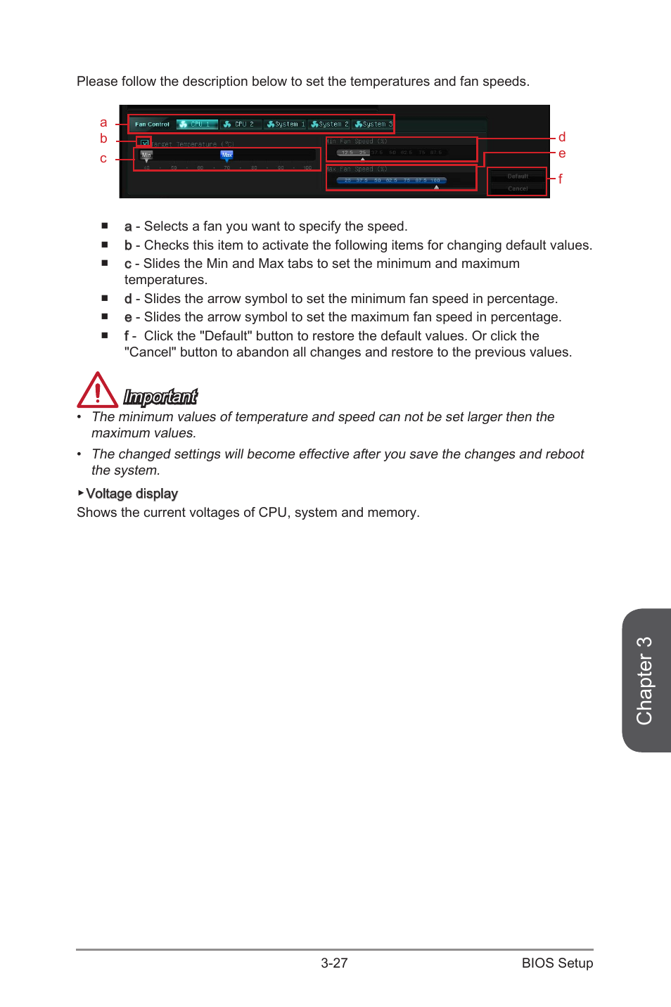 Chapter 3, Important | MSI Z87-G55 User Manual | Page 87 / 108