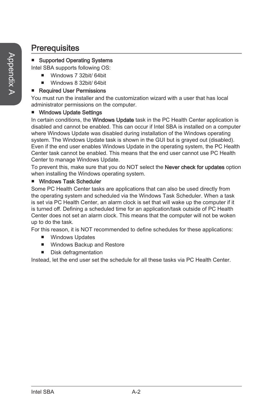 Prerequisites, Appendix a | MSI B85-G41 PC Mate User Manual | Page 88 / 104