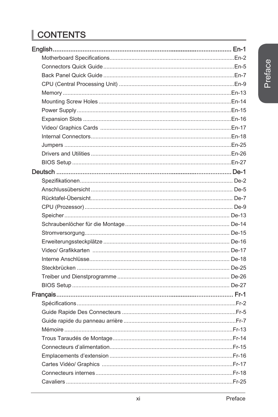 MSI B85M-G43 User Manual | Page 11 / 178