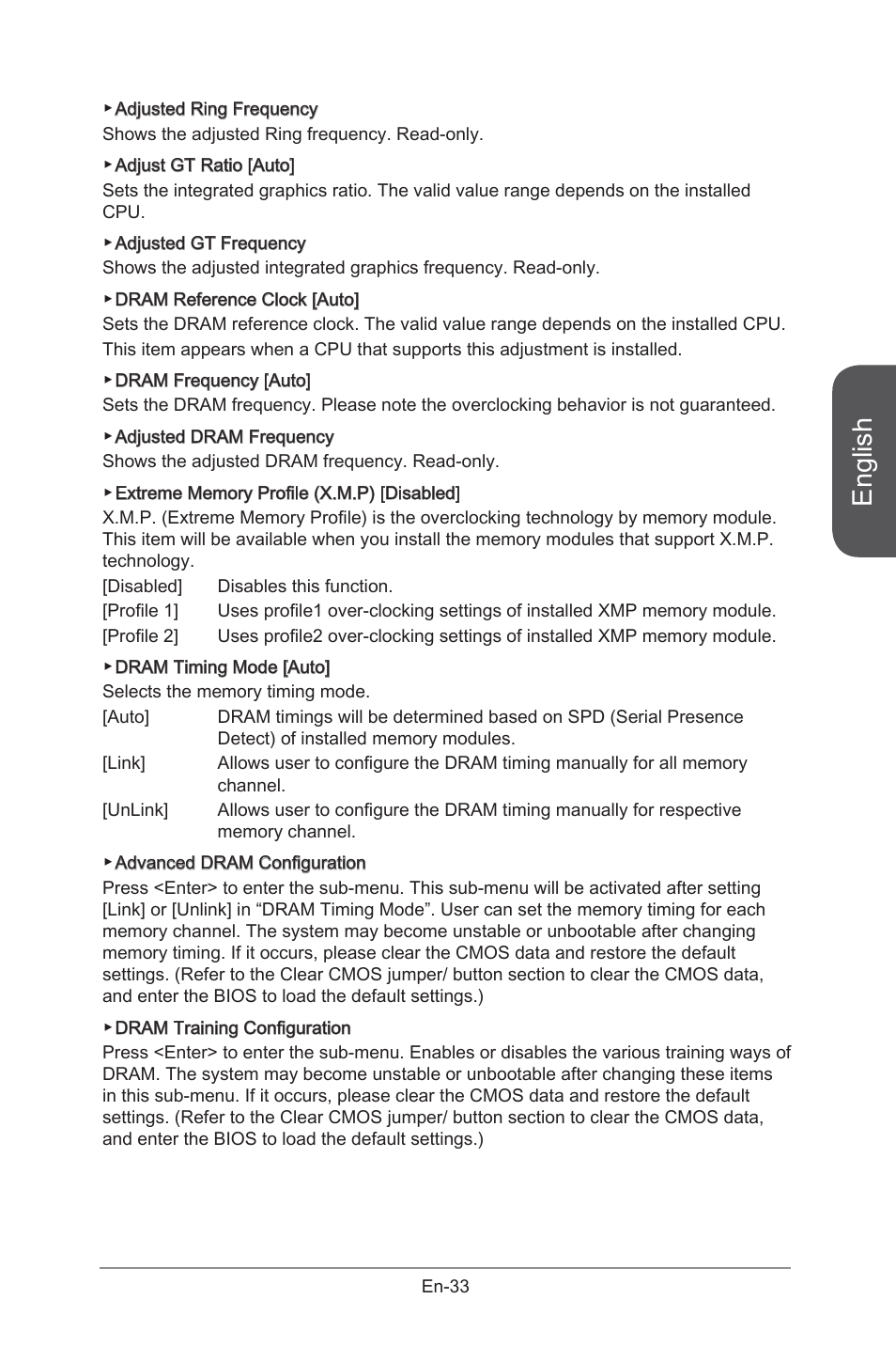 English | MSI B85M-G43 User Manual | Page 45 / 178