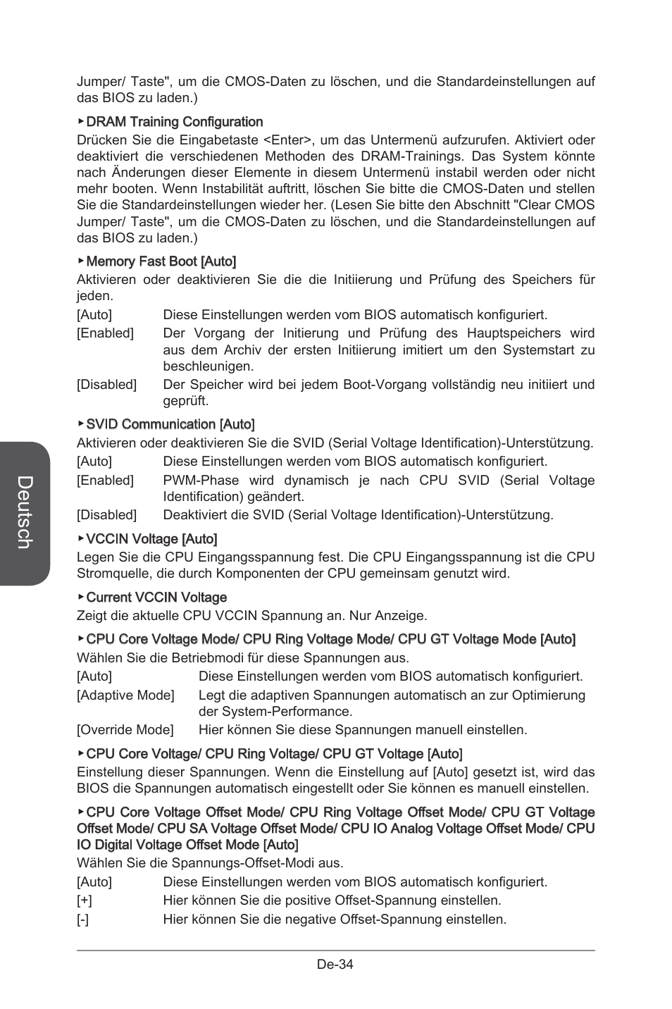 Deutsch | MSI B85M-G43 User Manual | Page 84 / 178