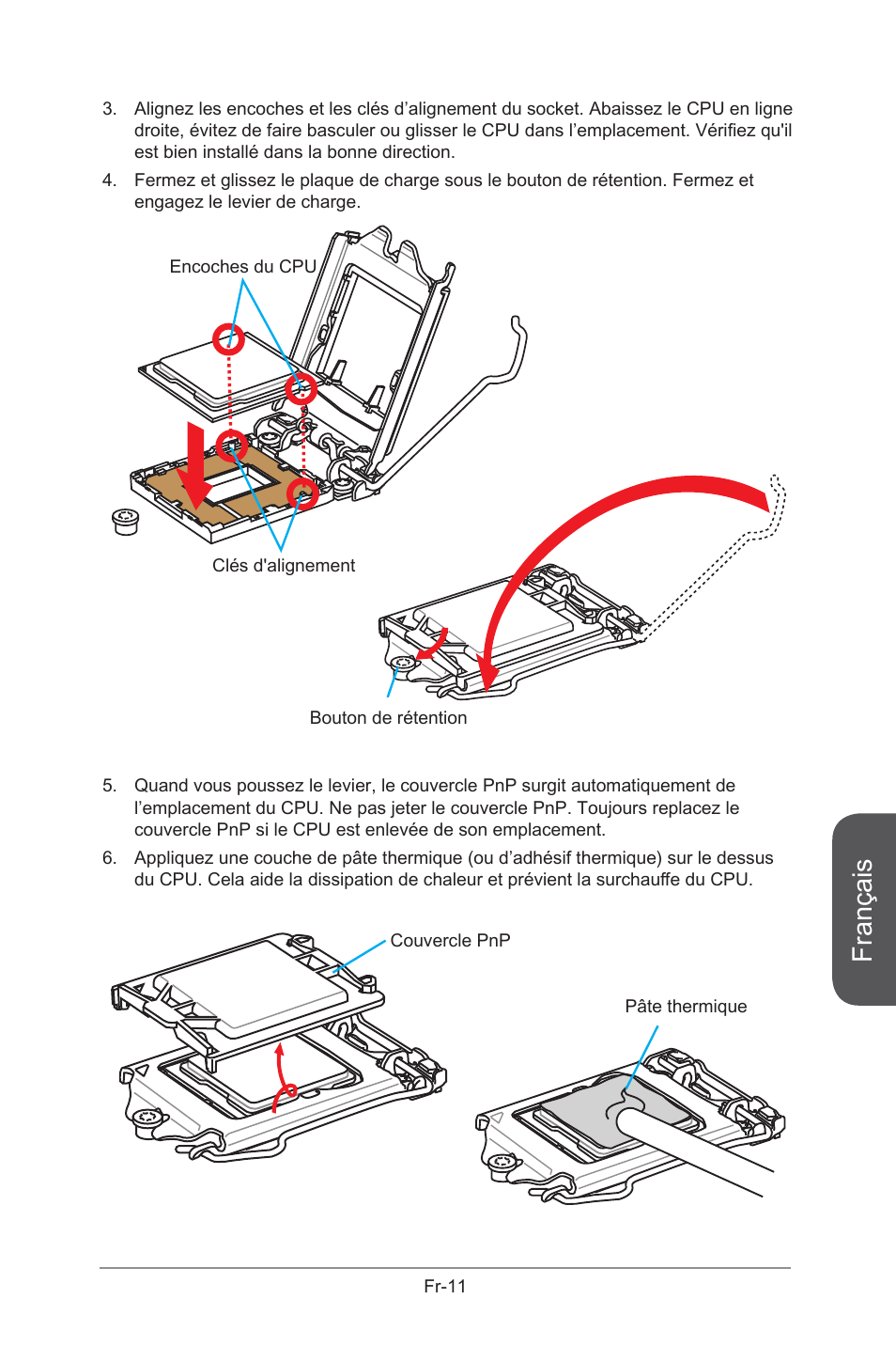 Français | MSI B85M-G43 User Manual | Page 99 / 178