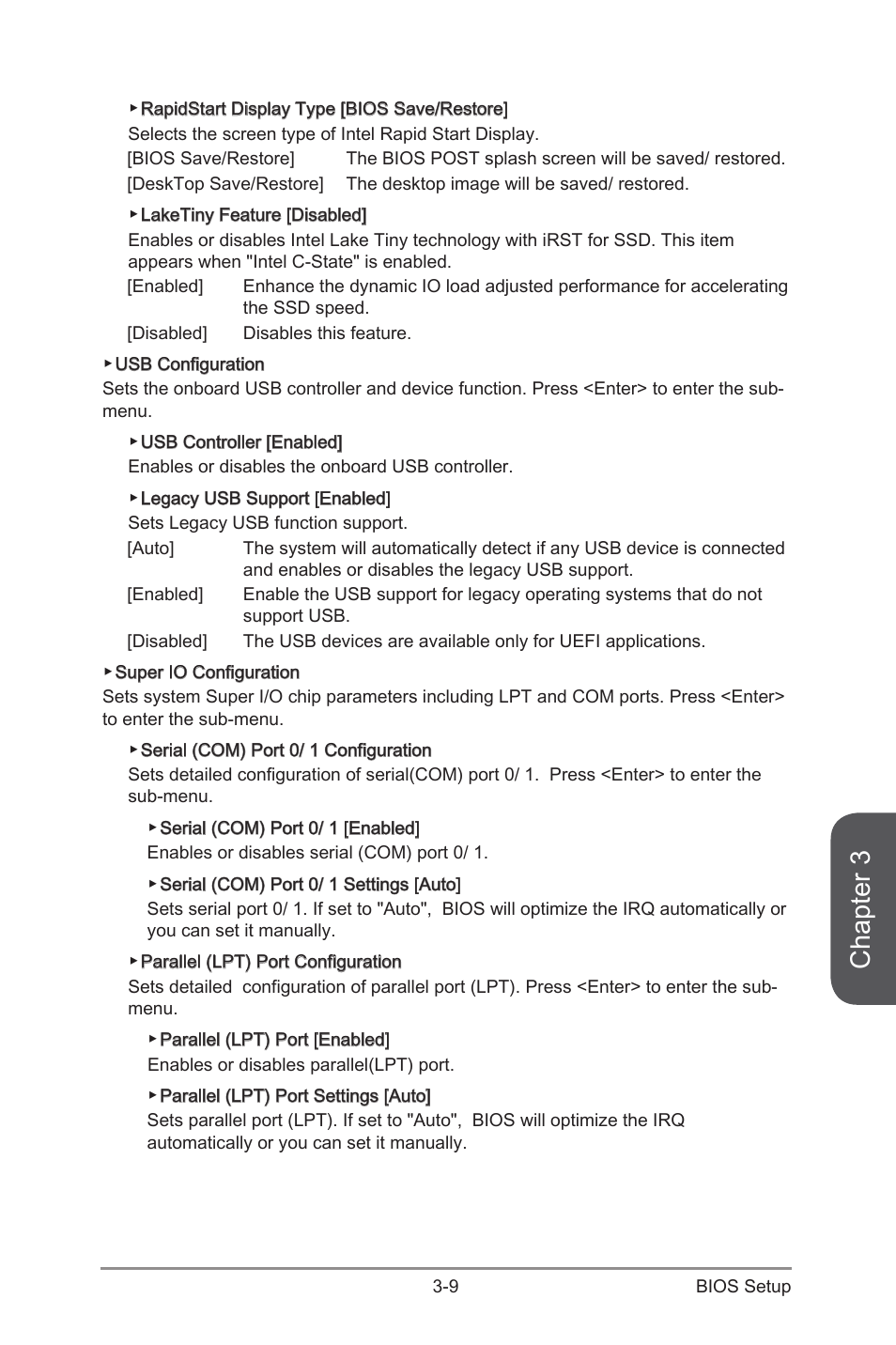 Chapter 3 | MSI B85M-E43 DASH User Manual | Page 63 / 90