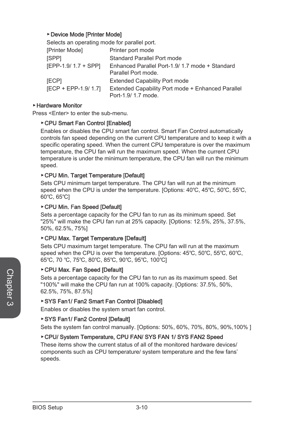 Chapter 3 | MSI B85M-E43 DASH User Manual | Page 64 / 90