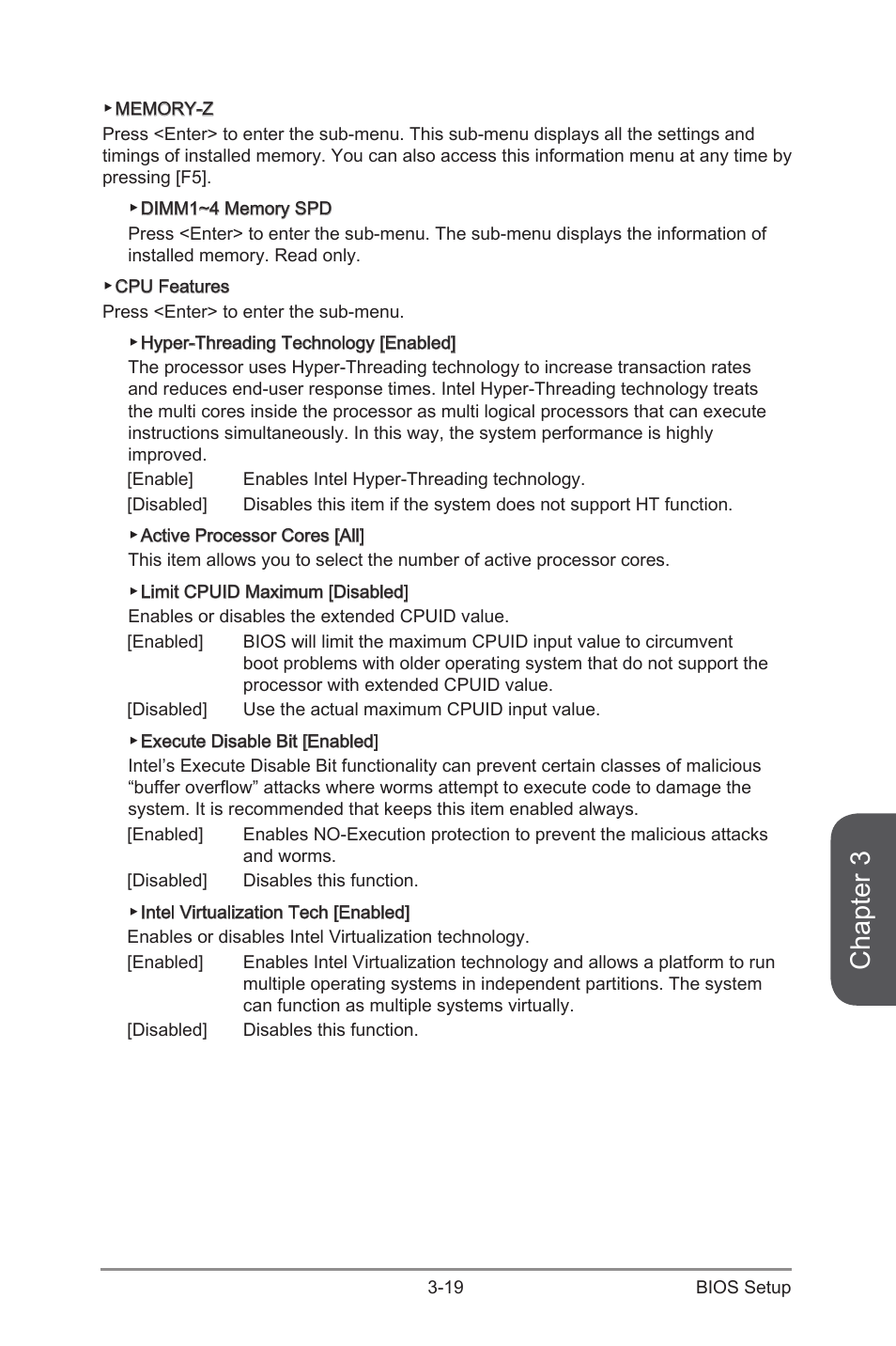 Chapter 3 | MSI B85M-E43 DASH User Manual | Page 73 / 90