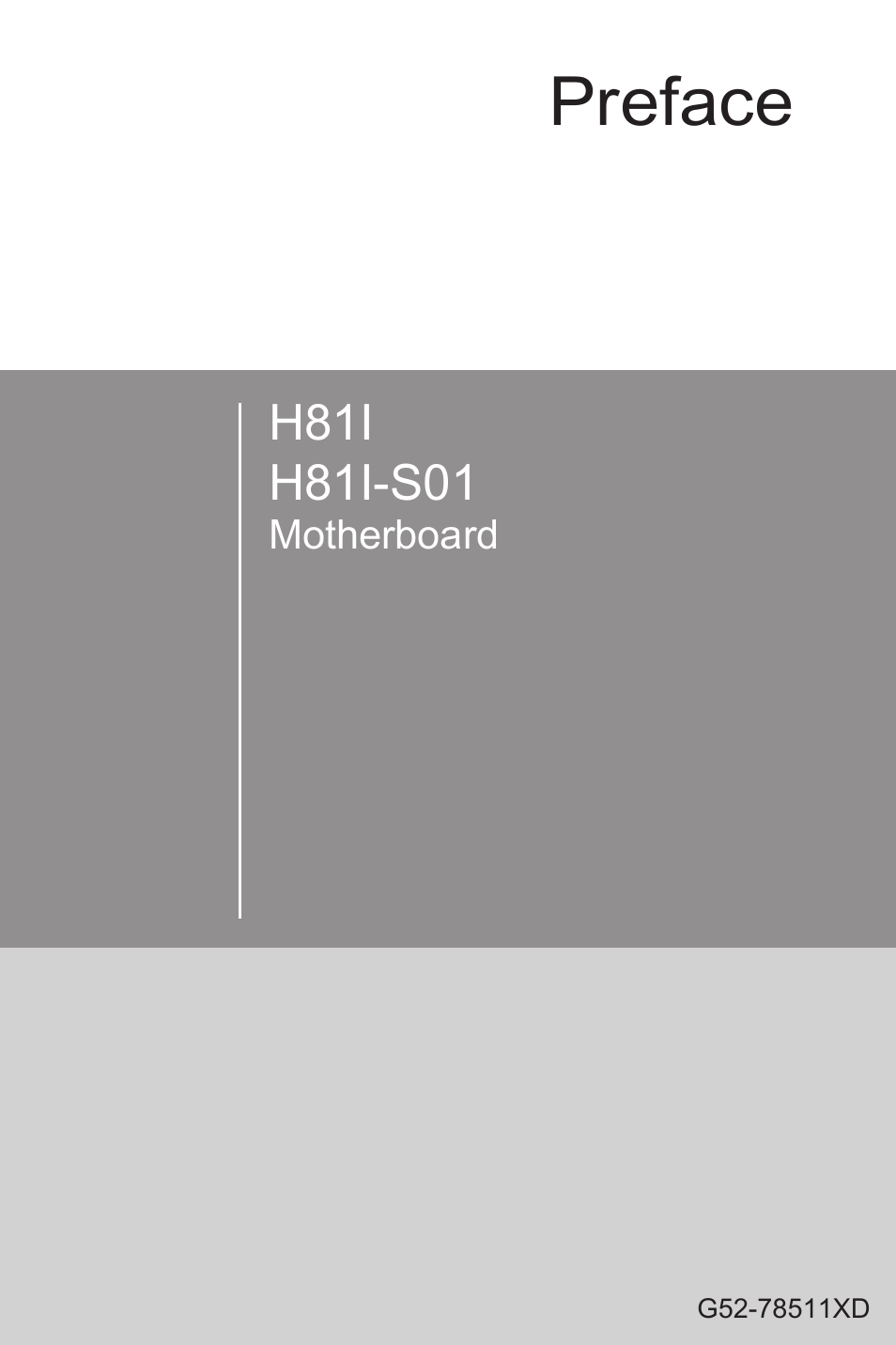 MSI H81I User Manual | 80 pages