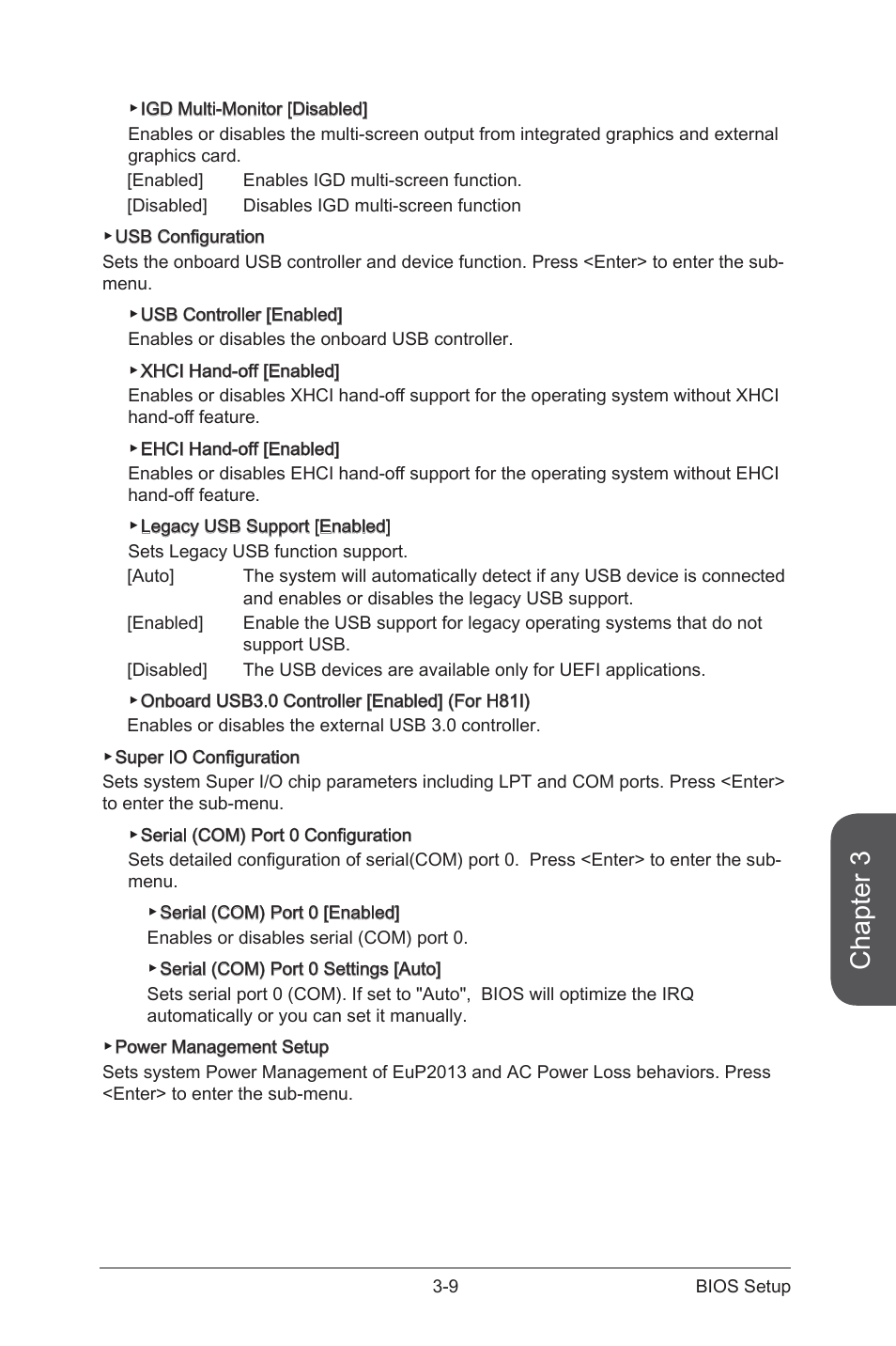 Chapter 3 | MSI H81I User Manual | Page 63 / 80