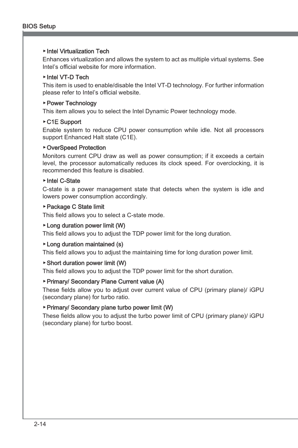 MSI ZH77A-G43 User Manual | Page 54 / 82
