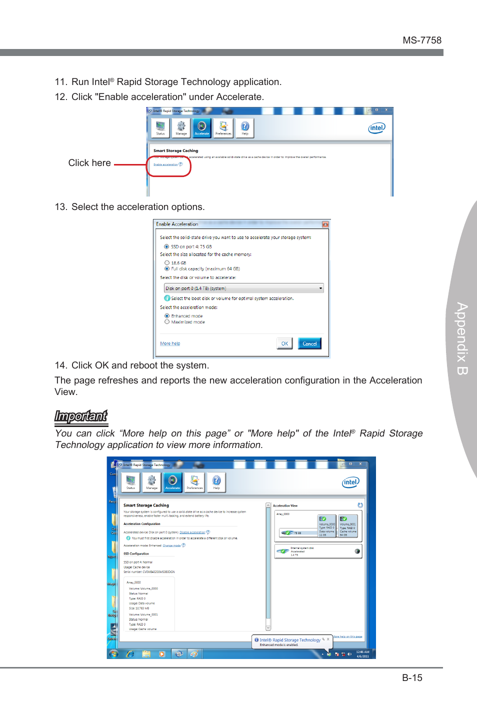 Append x b, Important | MSI ZH77A-G43 User Manual | Page 81 / 82