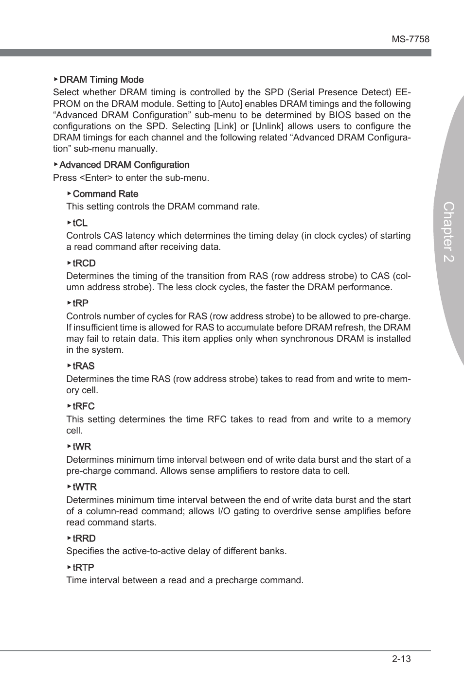 Chapter 2 | MSI Z77A-G41 User Manual | Page 53 / 92