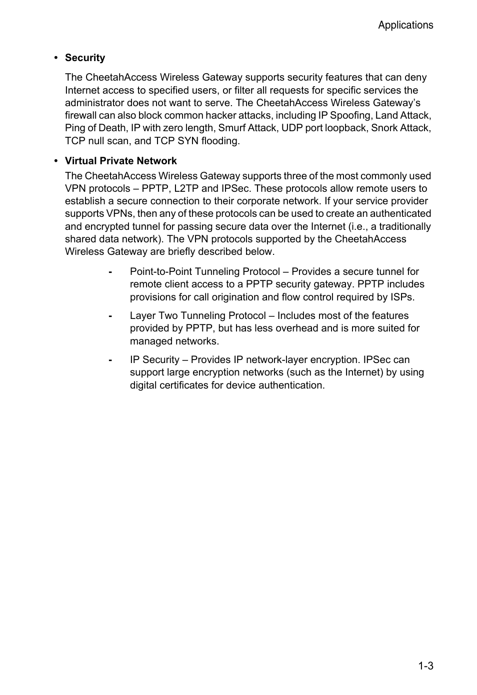 Accton Technology CheetahAccess Wireless Gateway AC-IG2004W User Manual | Page 11 / 74