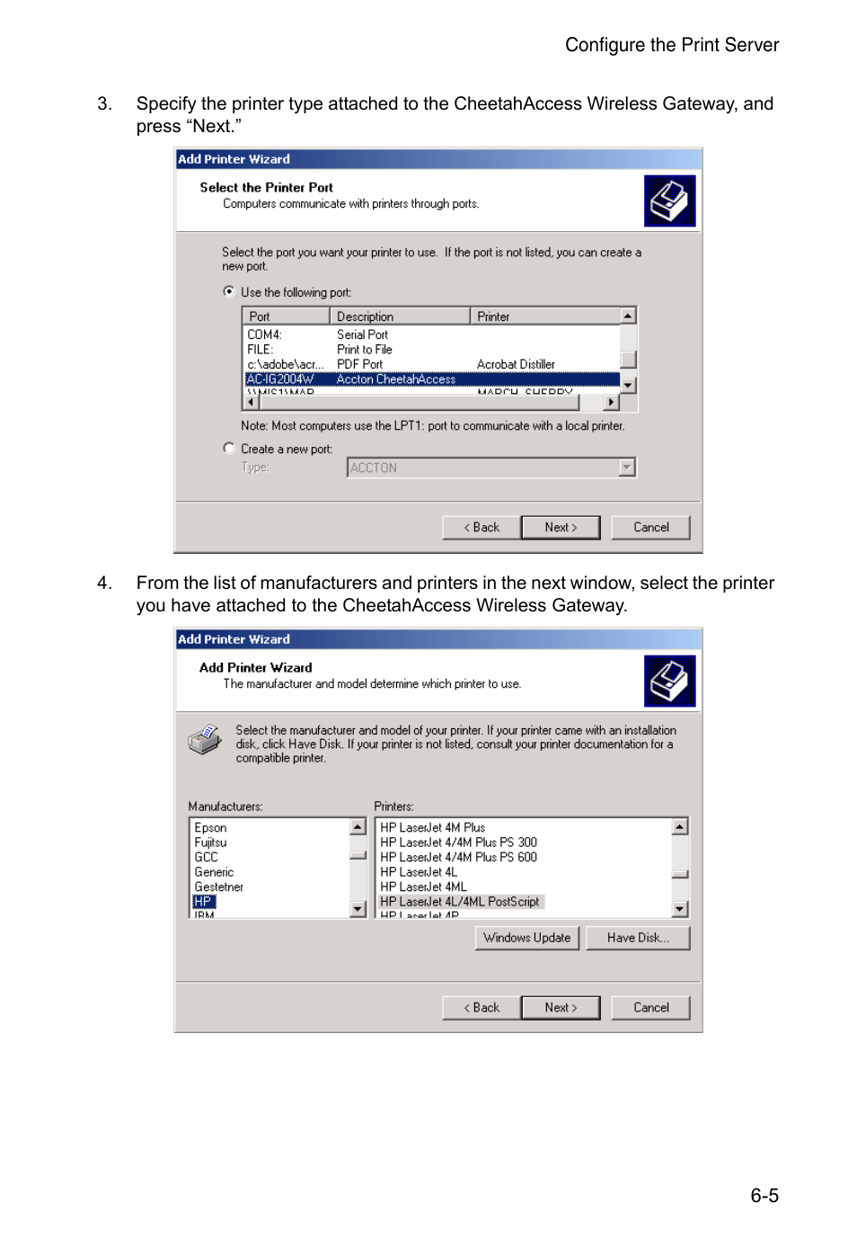Accton Technology CheetahAccess Wireless Gateway AC-IG2004W User Manual | Page 53 / 74