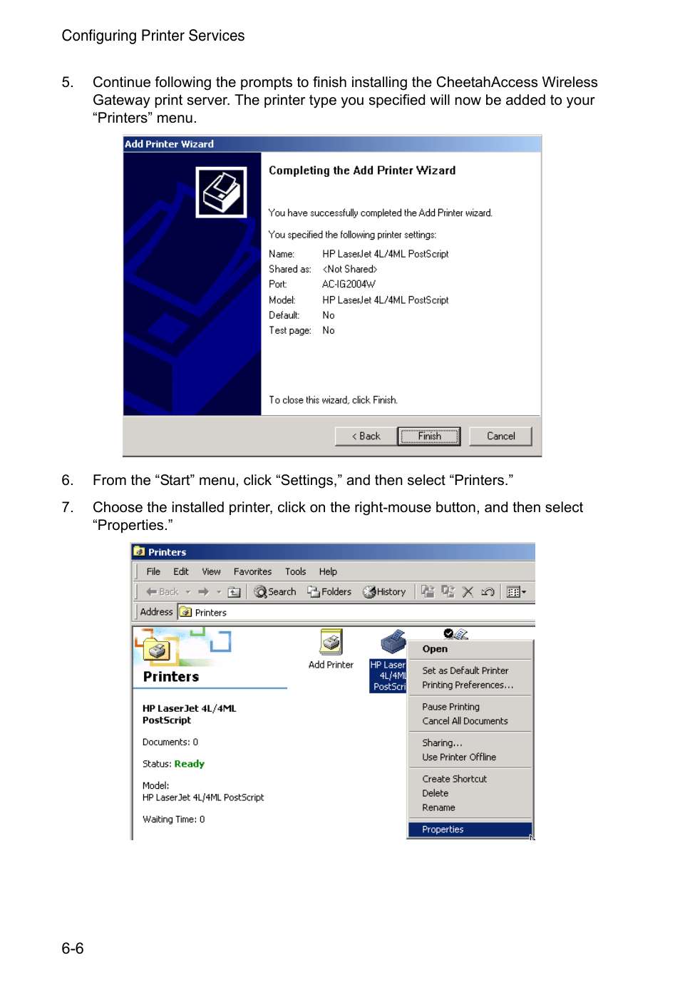 Accton Technology CheetahAccess Wireless Gateway AC-IG2004W User Manual | Page 54 / 74