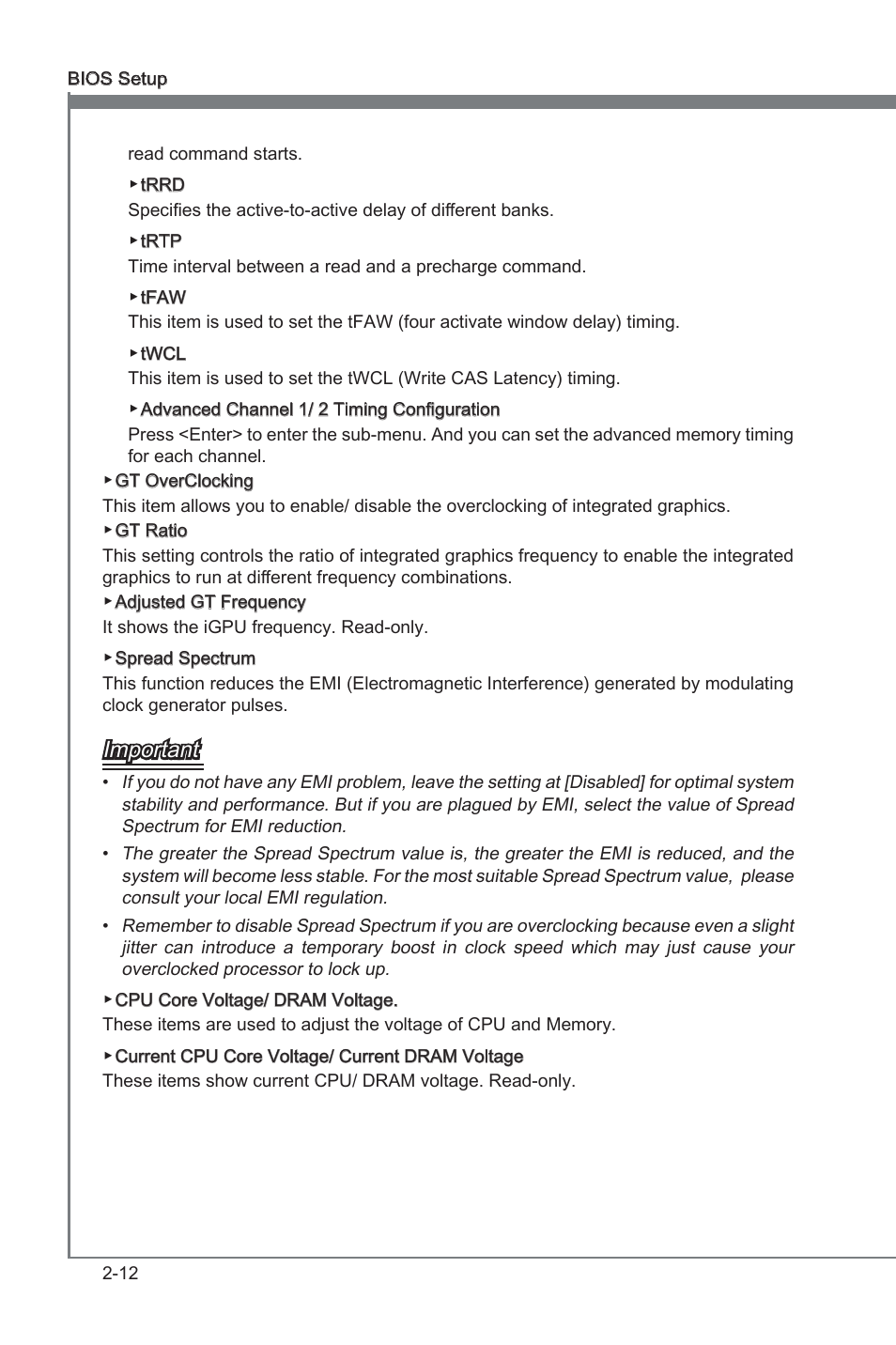 Important | MSI B75A-G43 User Manual | Page 52 / 66