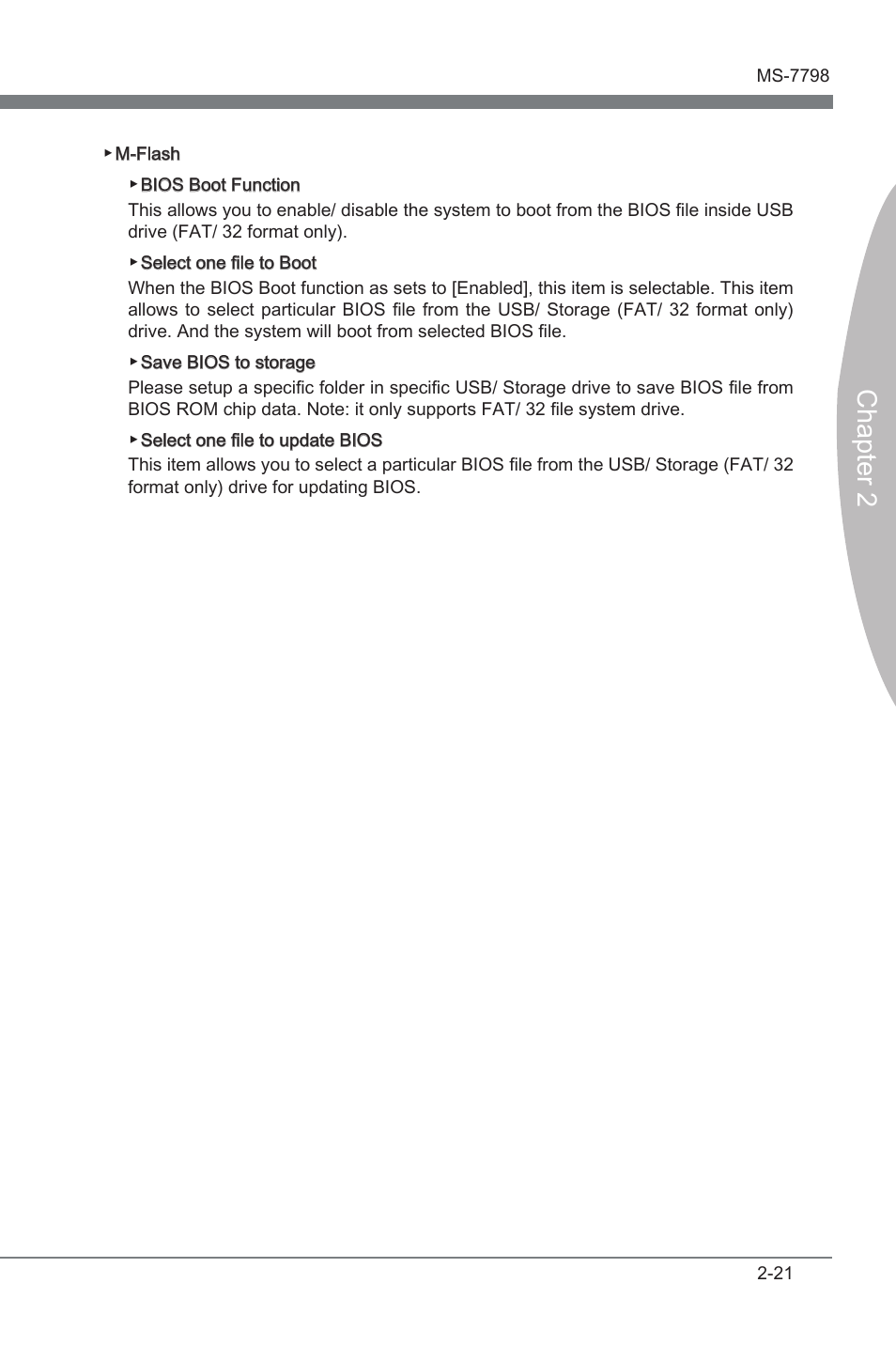 Chapter 2 | MSI CSM-B75MA-P45 User Manual | Page 59 / 68