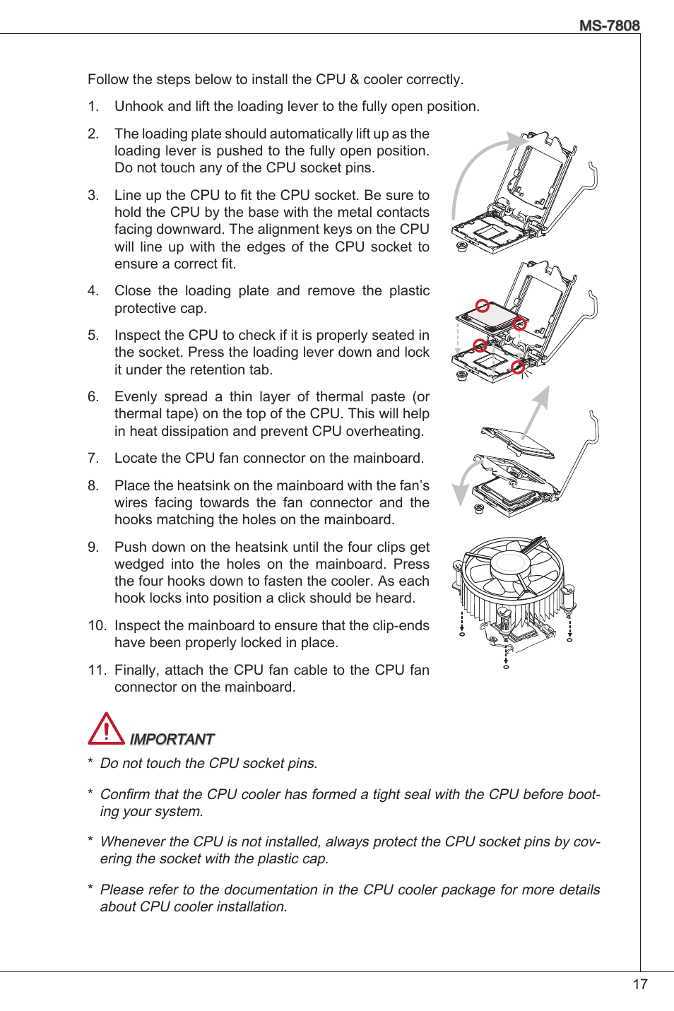 MSI B75MA-P33 User Manual | Page 17 / 204