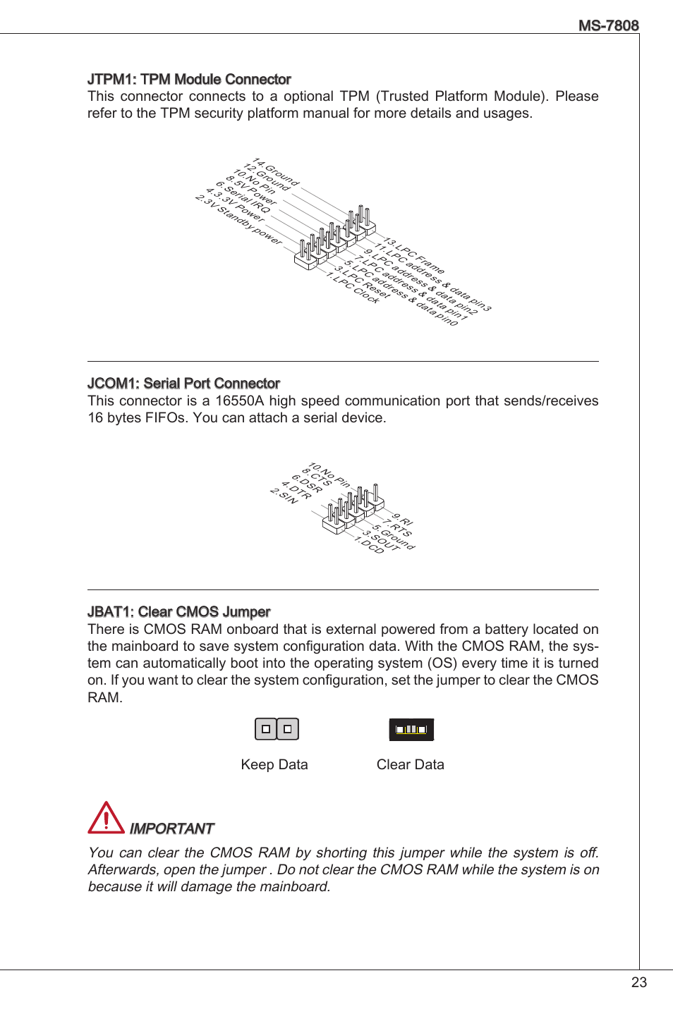 MSI B75MA-P33 User Manual | Page 23 / 204