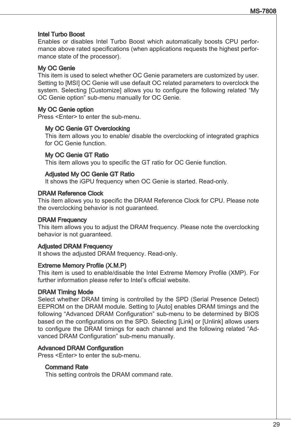 MSI B75MA-P33 User Manual | Page 29 / 204