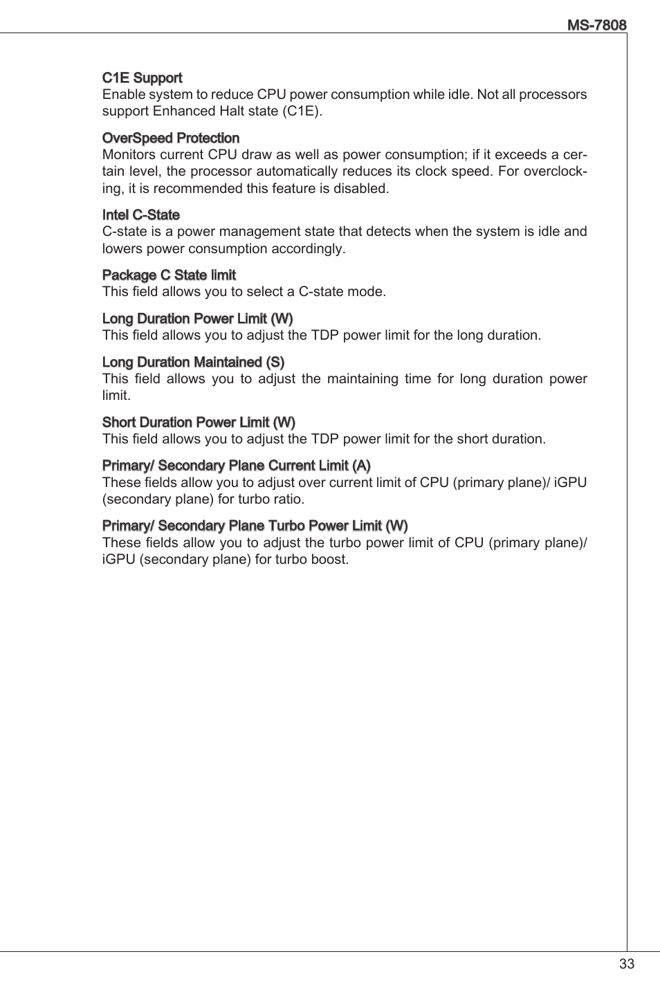 MSI B75MA-P33 User Manual | Page 33 / 204