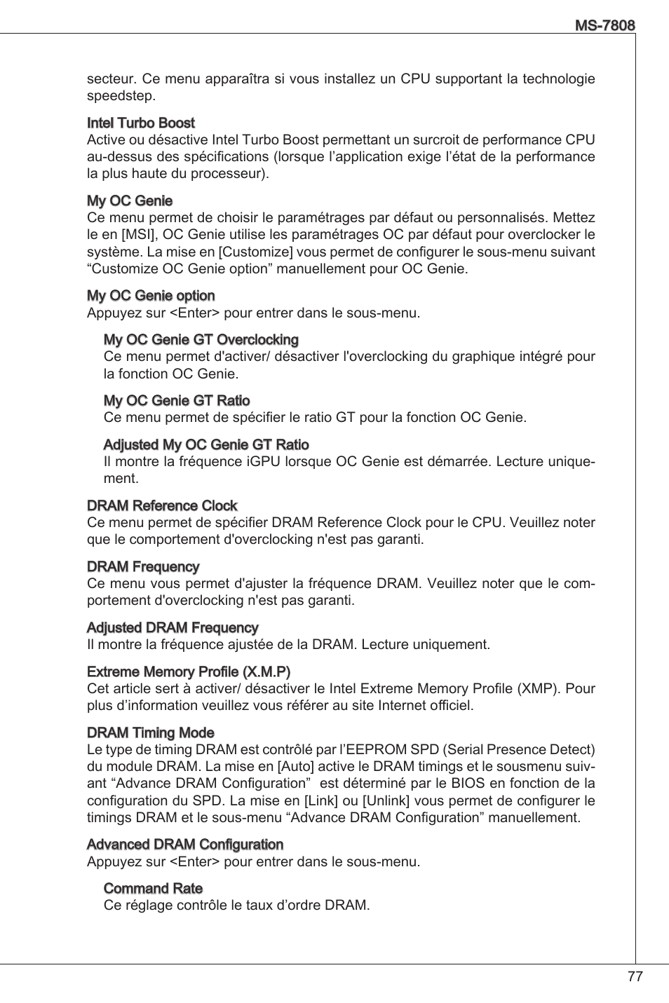 MSI B75MA-P33 User Manual | Page 77 / 204