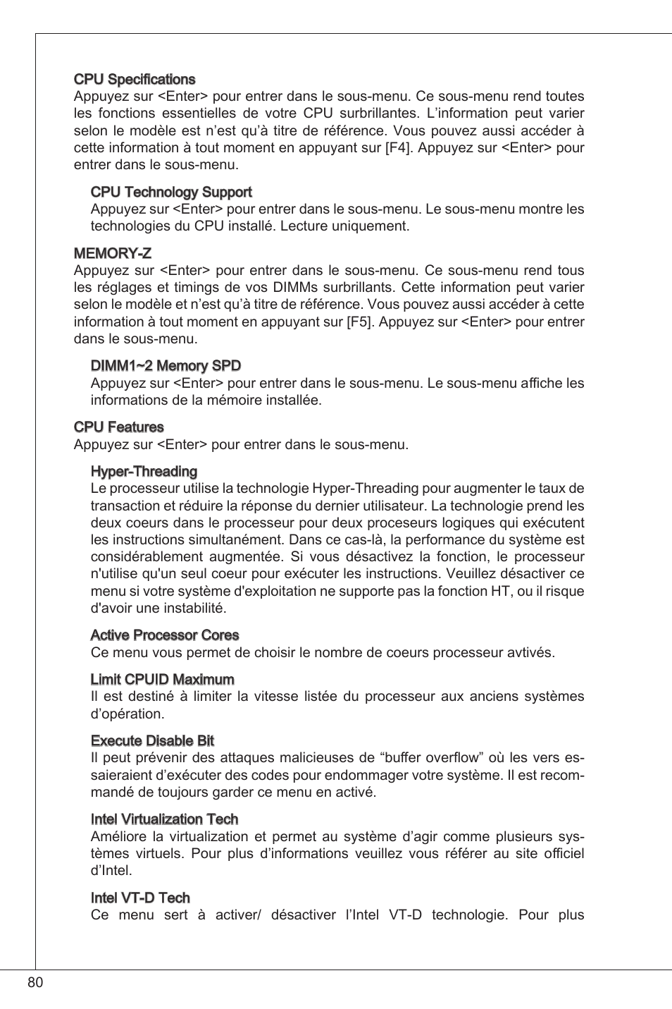 MSI B75MA-P33 User Manual | Page 80 / 204