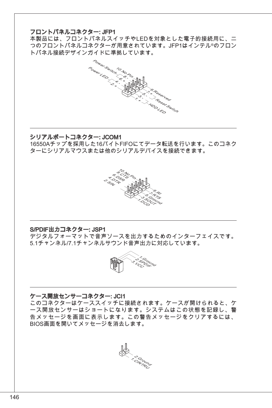 のフロン トパネル接続デザインガイドに準拠しています | MSI H61M-P25 (B3) User Manual | Page 146 / 155