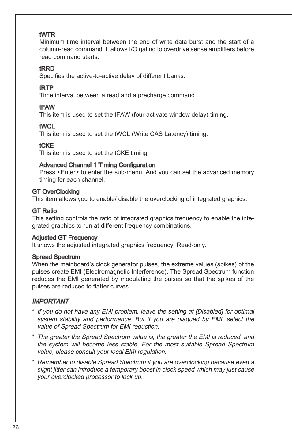 MSI H61M-P25 (B3) User Manual | Page 26 / 155