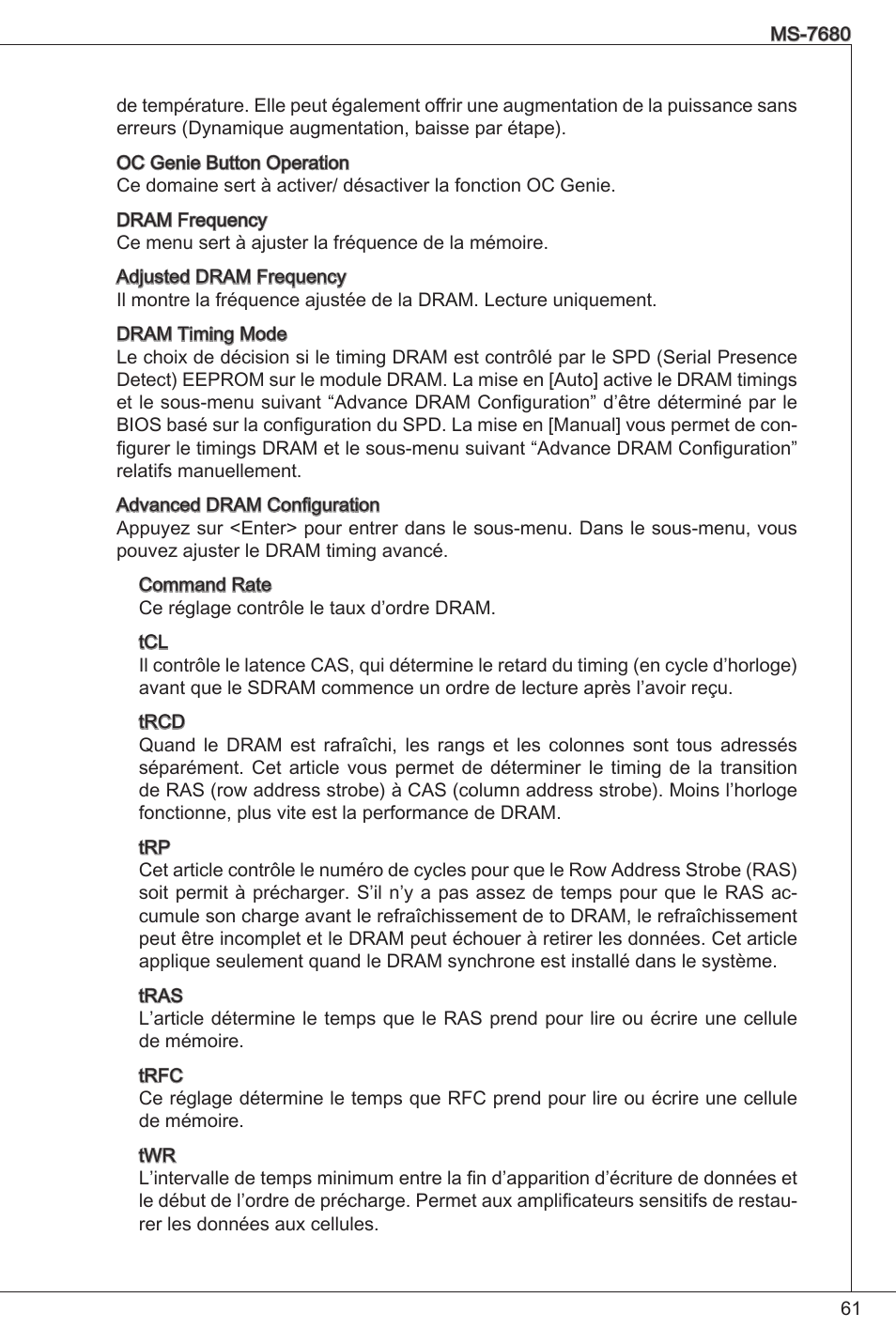 MSI H61M-P25 (B3) User Manual | Page 61 / 155