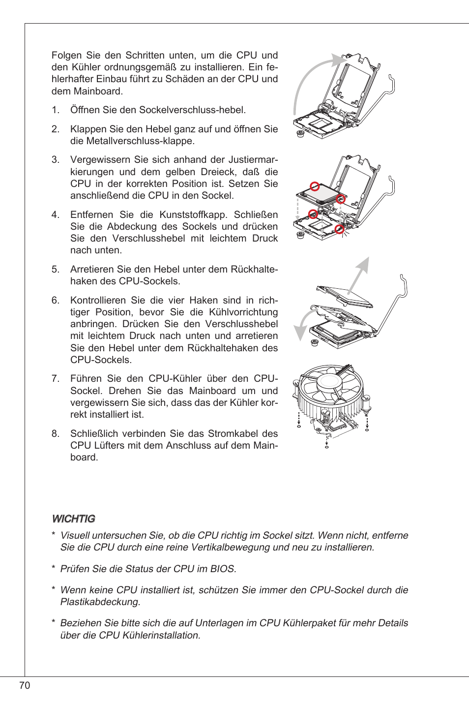 MSI H61M-P25 (B3) User Manual | Page 70 / 155