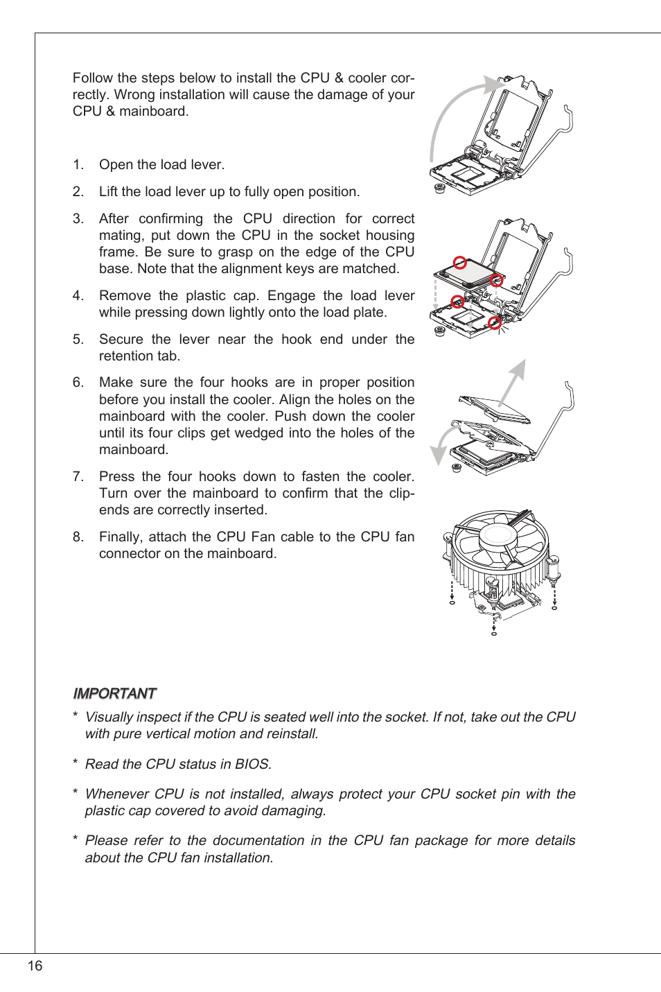 MSI H61M-P20 (G3) User Manual | Page 16 / 159