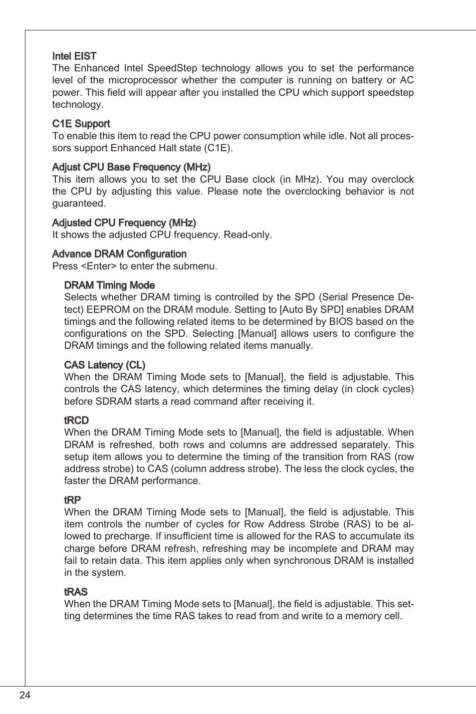 MSI G41M-P33 Combo User Manual | Page 24 / 153