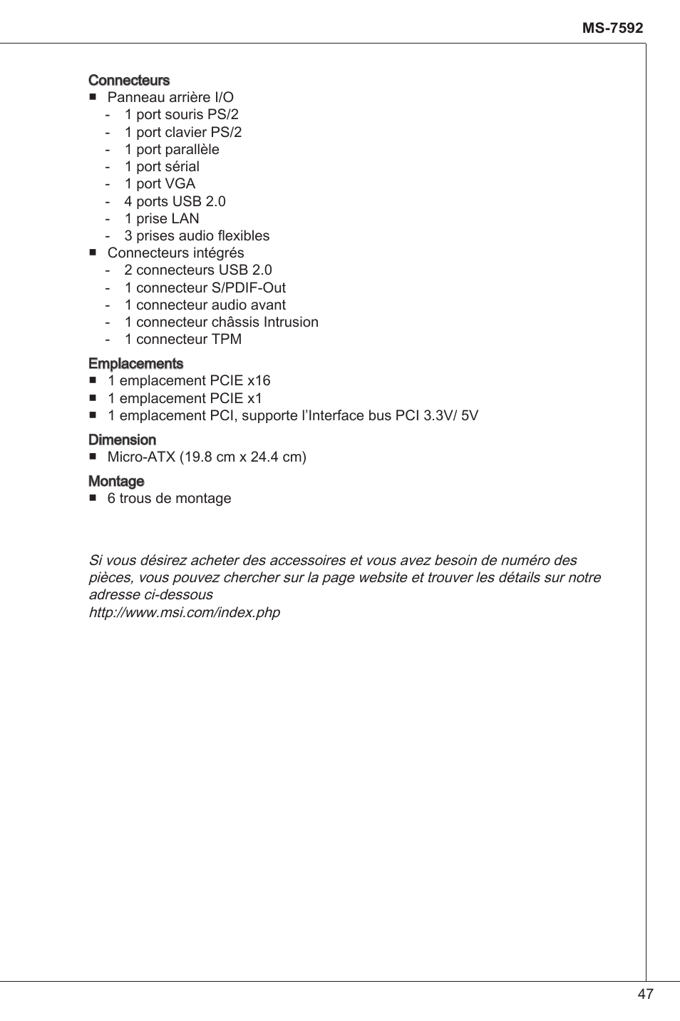 MSI G41M-P33 Combo User Manual | Page 47 / 153