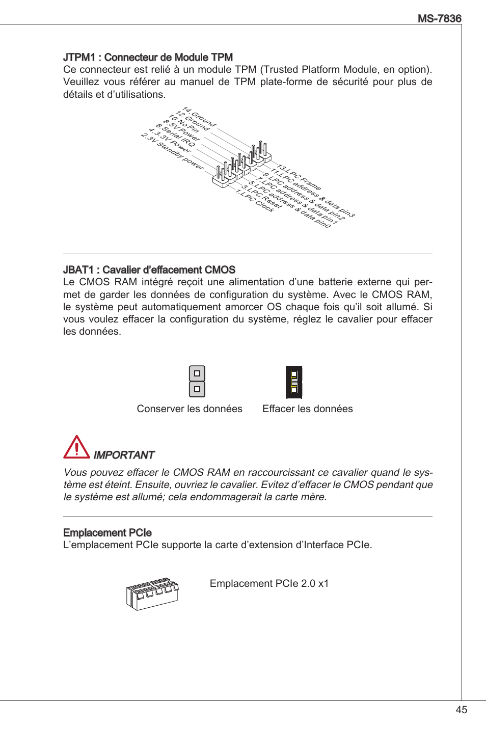 MSI C847IS-P33 User Manual | Page 45 / 108