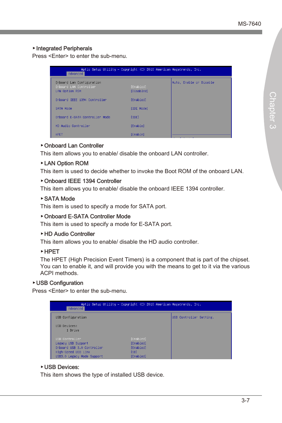 Chapter 3 | MSI 990FXA-GD80 User Manual | Page 47 / 76