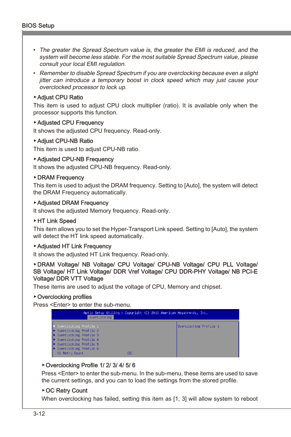 Chapter 3 | MSI 990FXA-GD80 User Manual | Page 52 / 76