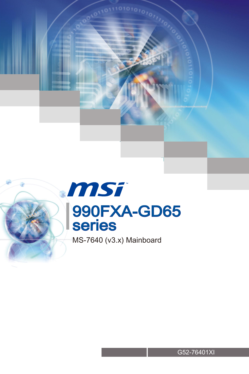 MSI 990FXA-GD65 User Manual | 74 pages