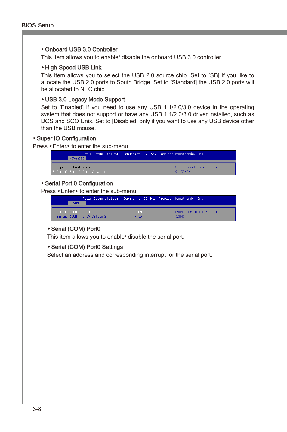 Chapter 3 | MSI 990FXA-GD65 User Manual | Page 44 / 74