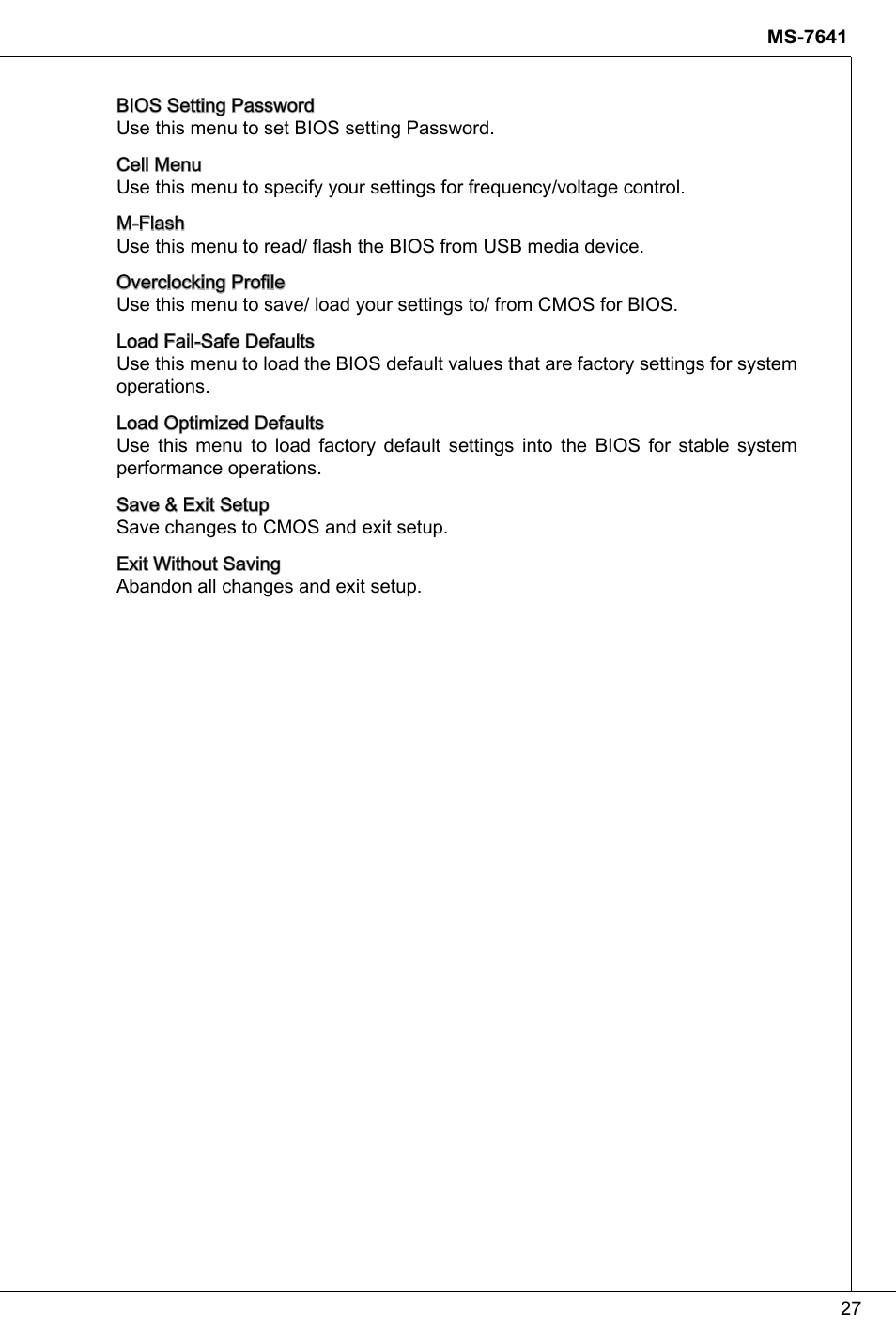 MSI 760GMA-P34 (FX) User Manual | Page 27 / 172