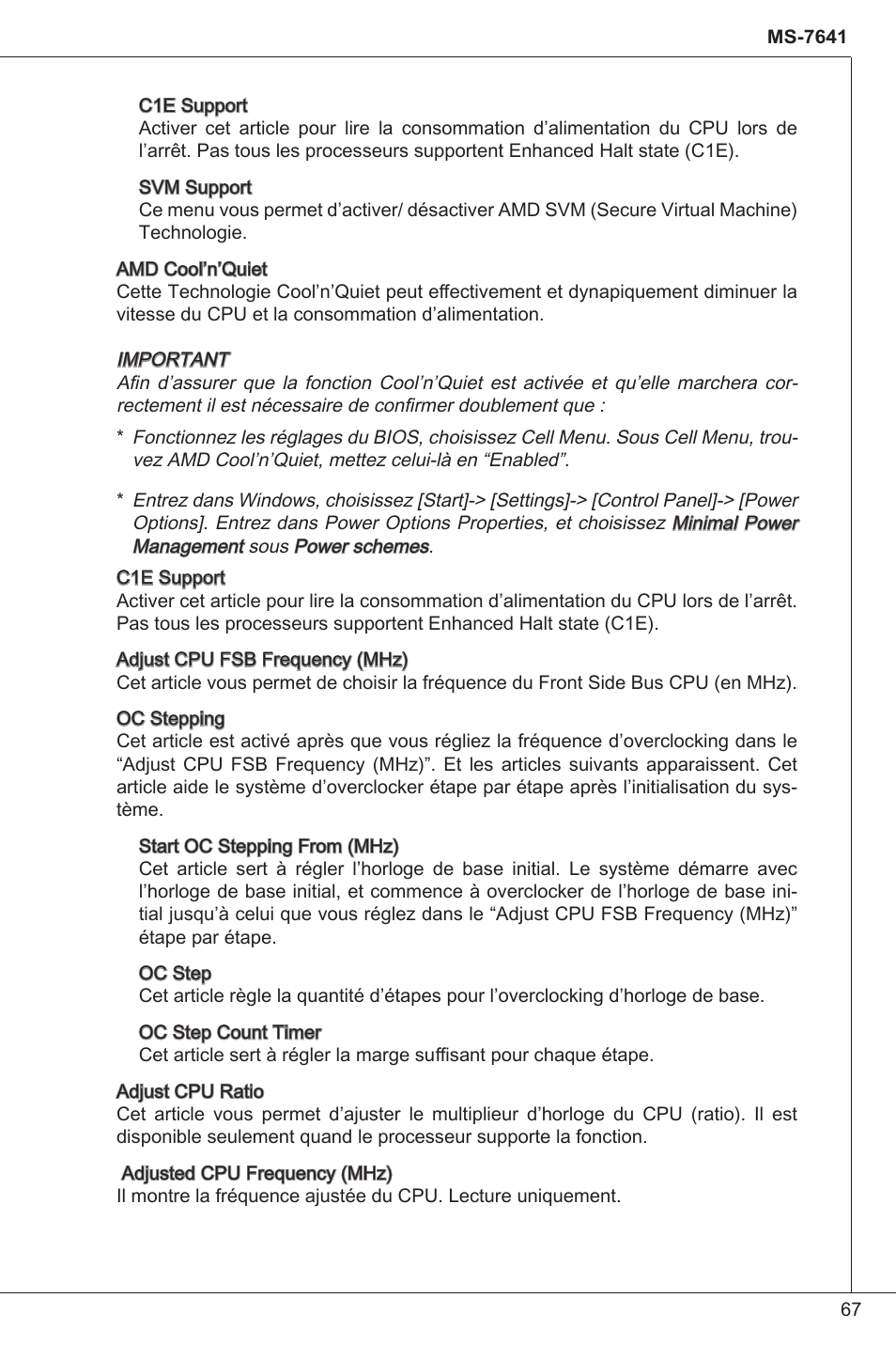 MSI 760GM-P34 (FX) User Manual | Page 67 / 171