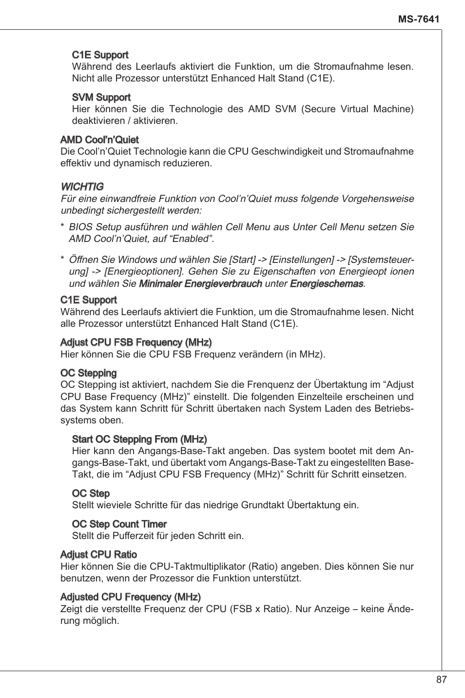 MSI 760GM-P34 (FX) User Manual | Page 87 / 171