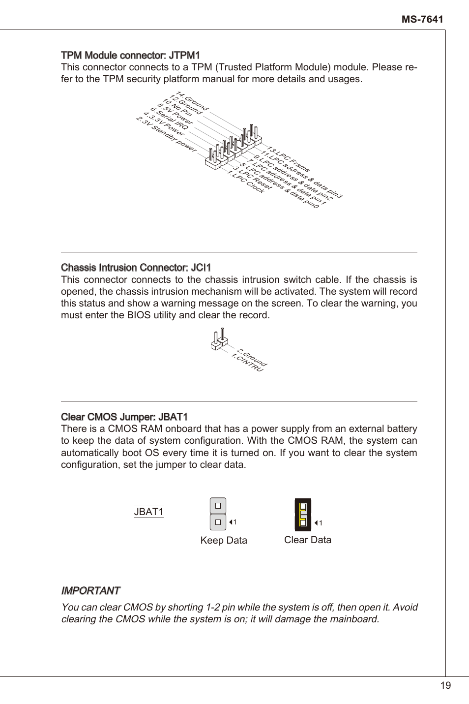 MSI 760GM-P23 (FX) User Manual | Page 19 / 169