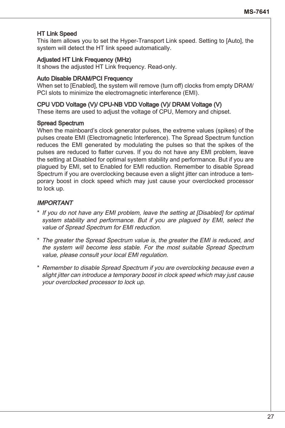 MSI 760GM-P23 (FX) User Manual | Page 27 / 169