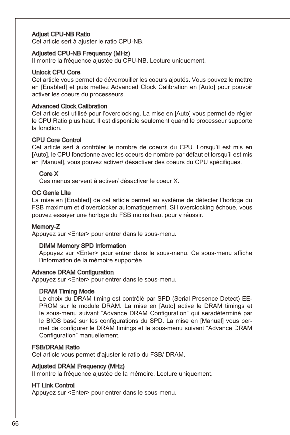 MSI 760GM-P23 (FX) User Manual | Page 66 / 169