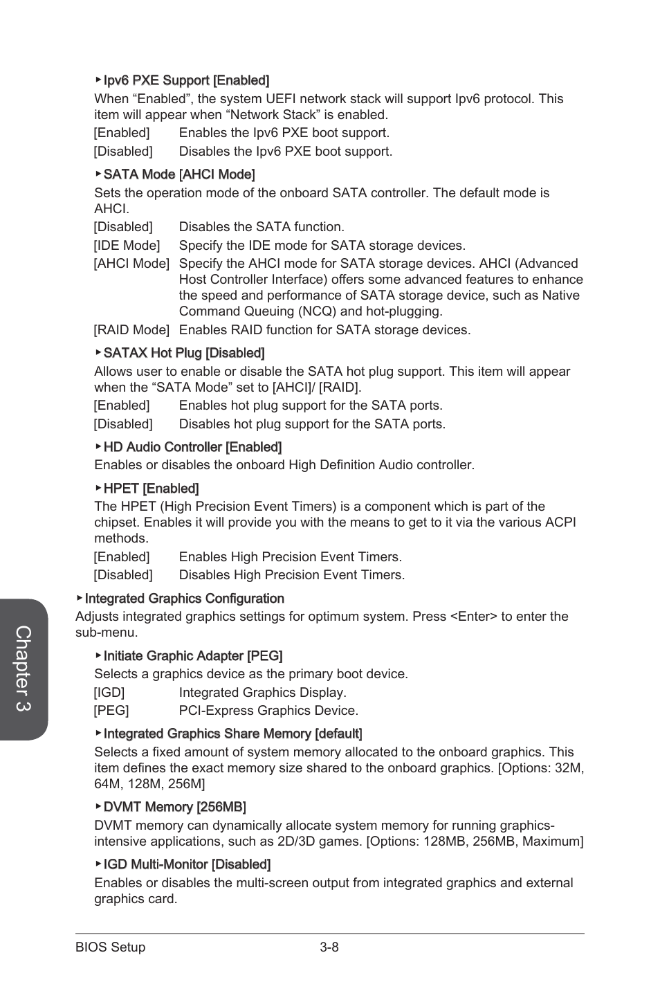 Chapter 3 | MSI A88X-G43 User Manual | Page 64 / 102
