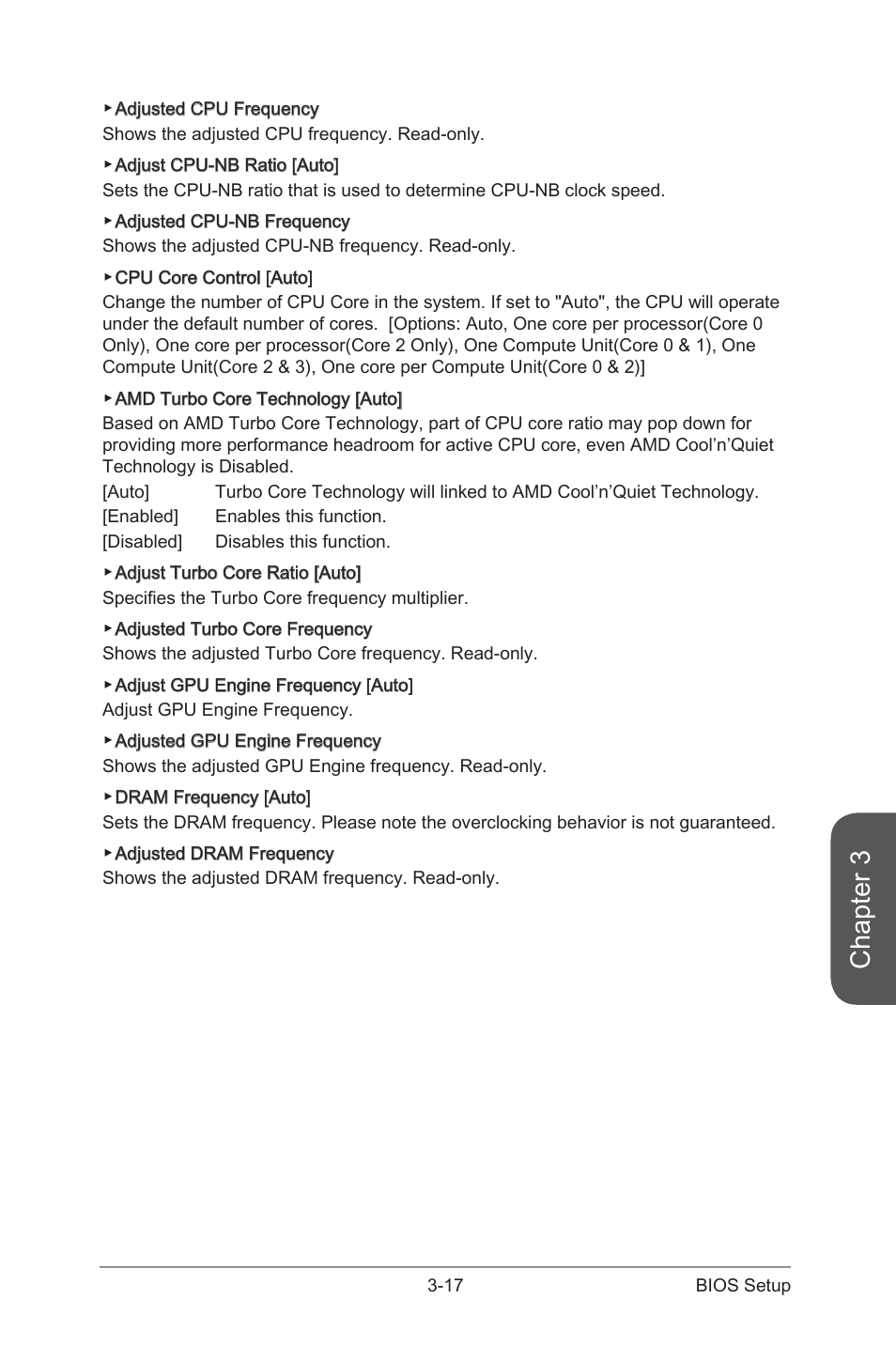 Chapter 3 | MSI A88X-G41 PC Mate User Manual | Page 73 / 94