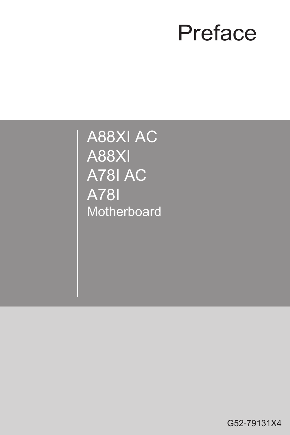 MSI A88XI AC User Manual | 94 pages