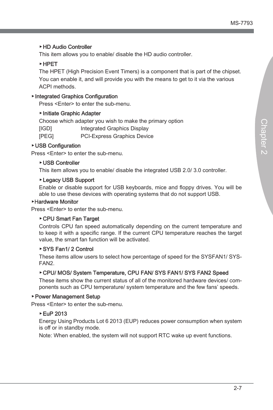 Chapter 2 | MSI FM2-A85XA-G43 User Manual | Page 53 / 86