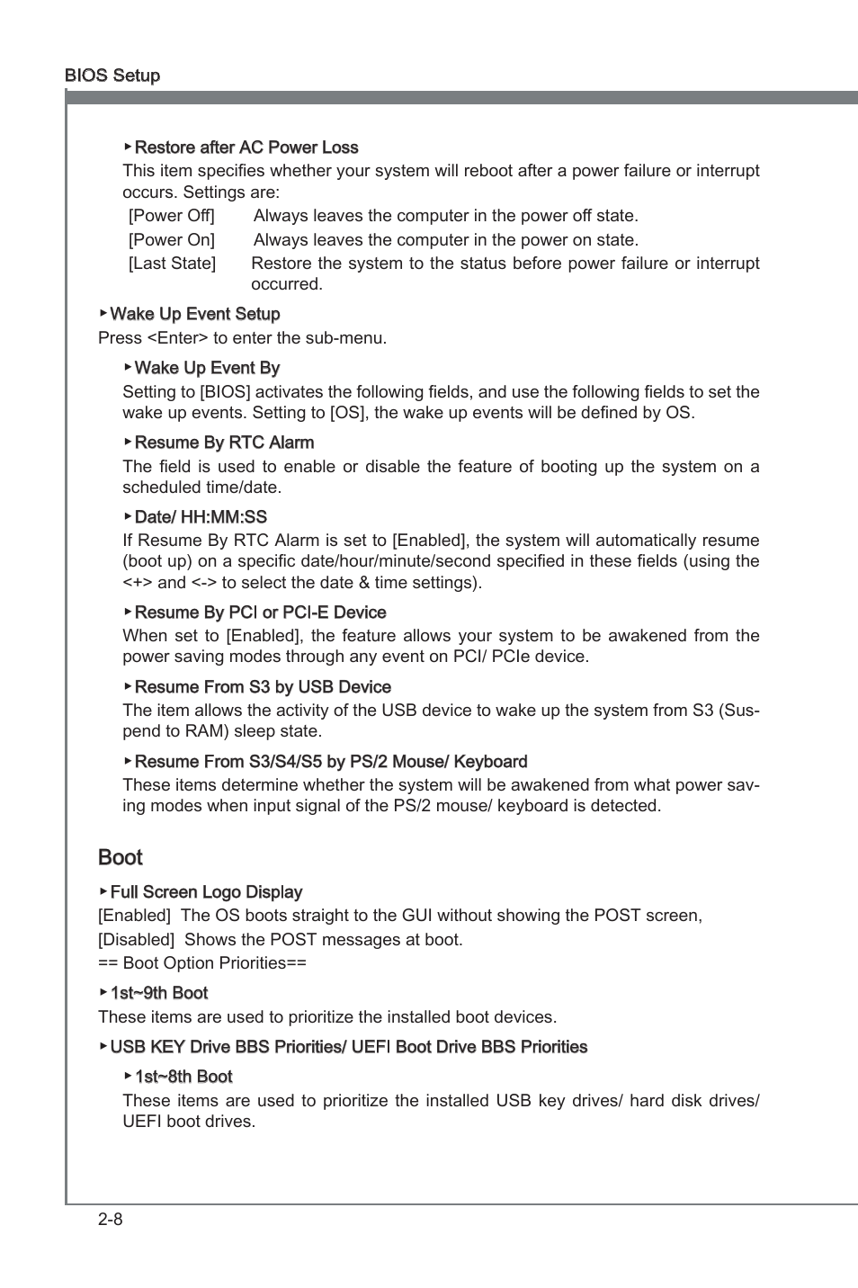 Boot | MSI FM2-A85XA-G43 User Manual | Page 54 / 86